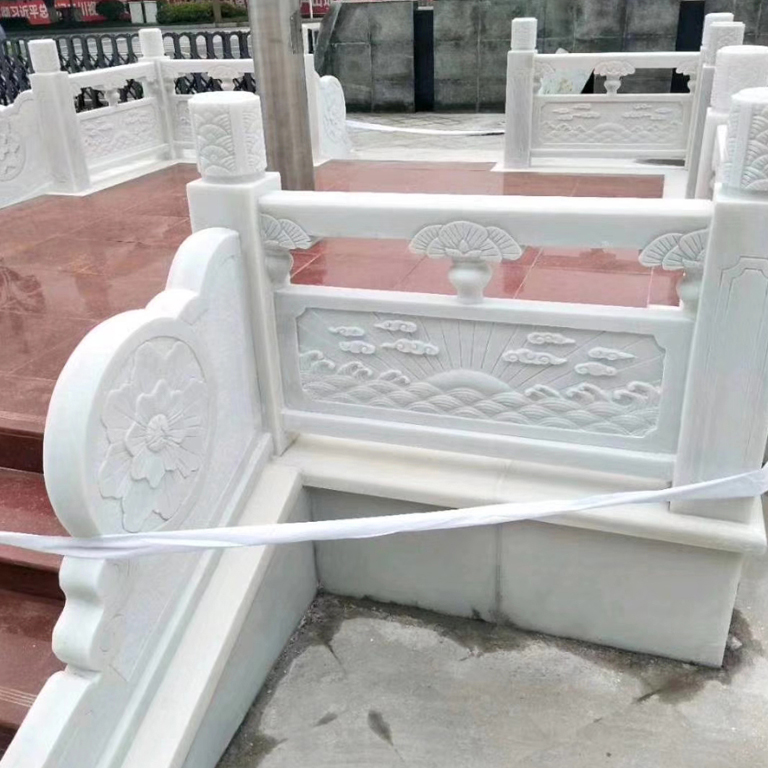 漢白玉旗臺欄桿