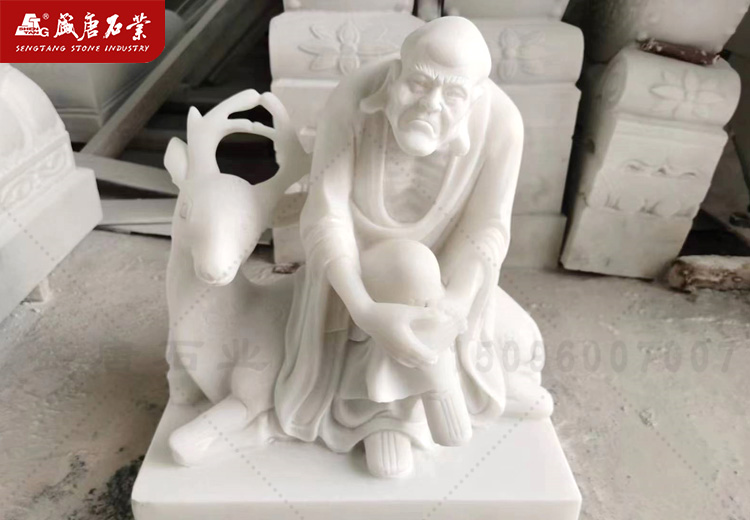 漢白玉十八羅漢雕像 漢白玉十八羅漢雕像