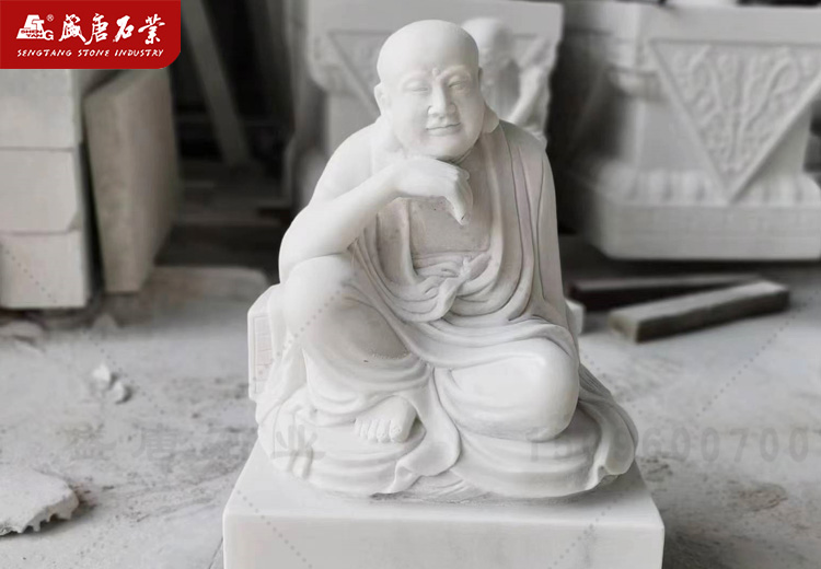 漢白玉十八羅漢 漢白玉十八羅漢