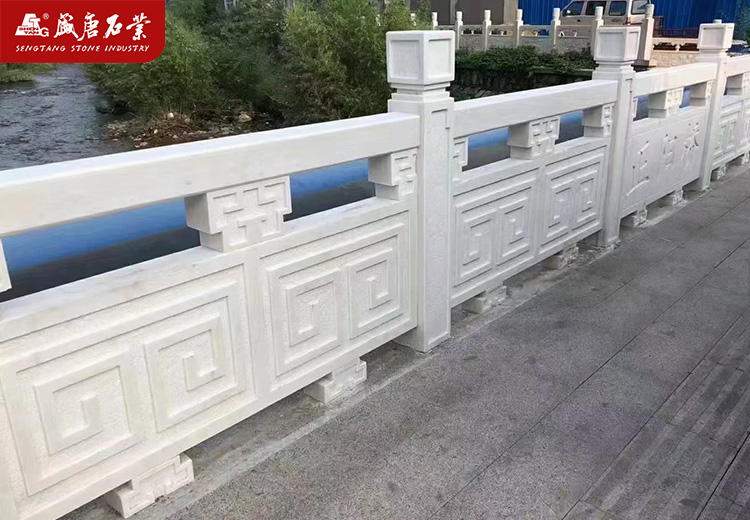 漢白玉河道石欄桿 漢白玉河道石欄桿